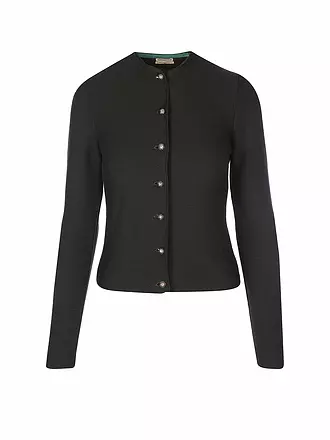 GOTTSEIDANK | Trachten Strickjacke ALOISIA | olive