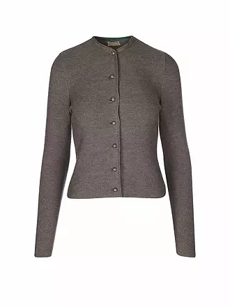 GOTTSEIDANK | Trachten Strickjacke ALOISIA | braun