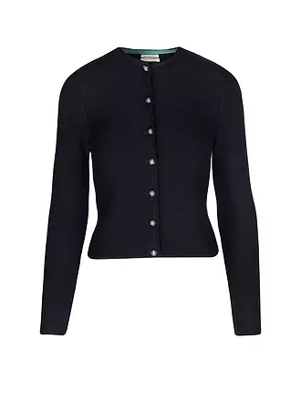GOTTSEIDANK | Trachten Strickjacke ALOISIA | dunkelblau