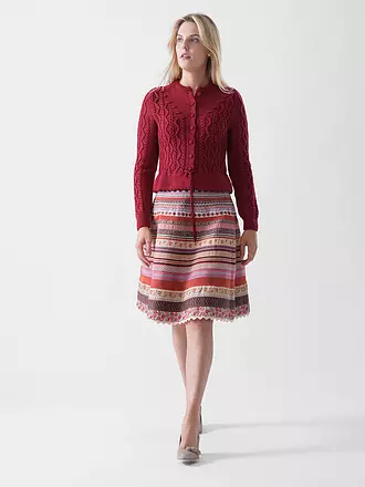 GOTTSEIDANK | Trachten Strickjacke LENE | rot
