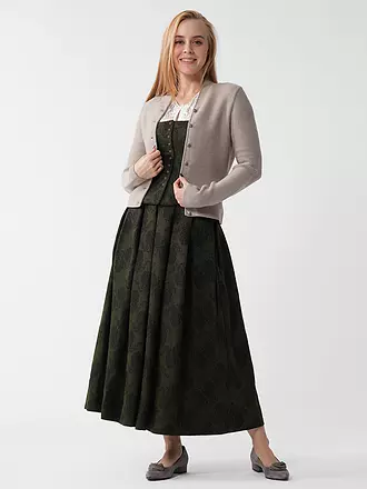 GOTTSEIDANK | Trachten Strickweste ANNA | creme