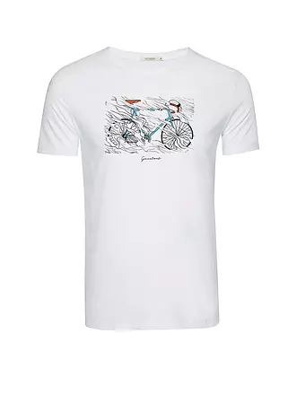 GREENBOMB | T-Shirt BIKE STORM GUIDE | weiss