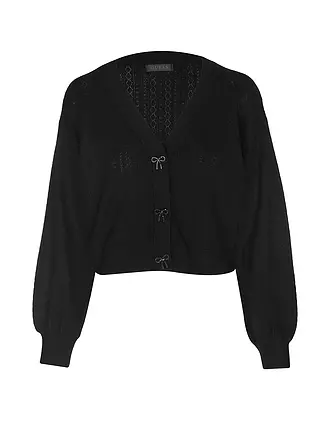 GUESS | Cardigan | schwarz