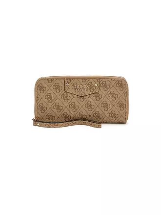 GUESS | Geldbörse ECO BRENTON Large | beige