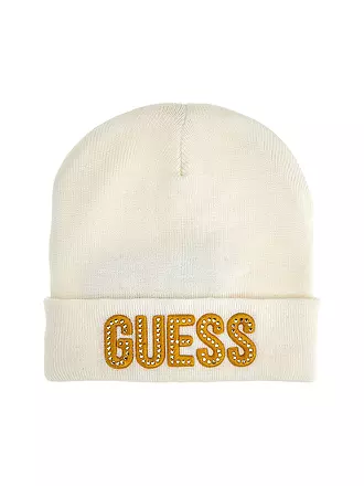 GUESS | Mädchen Mütze - Haube | creme