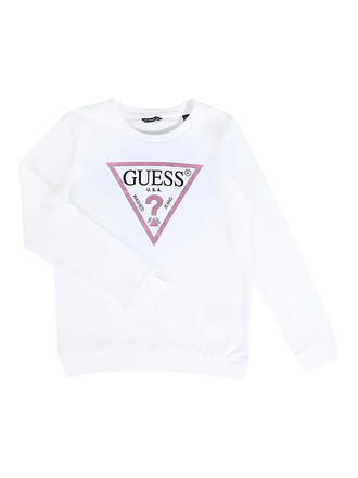 GUESS | Mädchen Sweater | weiß