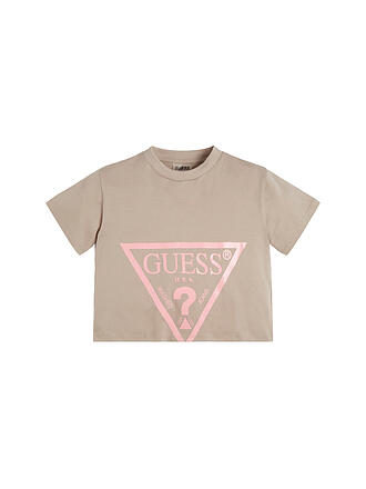 GUESS | Mädchen T-Shirt Cropped Fit | creme