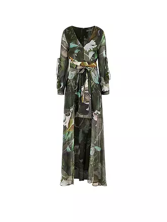 GUESS | Maxikleid 2-teilig | grün
