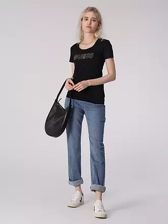 GUESS | T-Shirt | schwarz