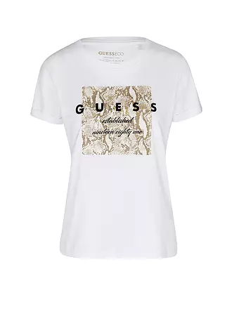 GUESS | T-Shirt | weiss