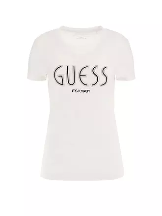 GUESS | T-Shirt | weiss
