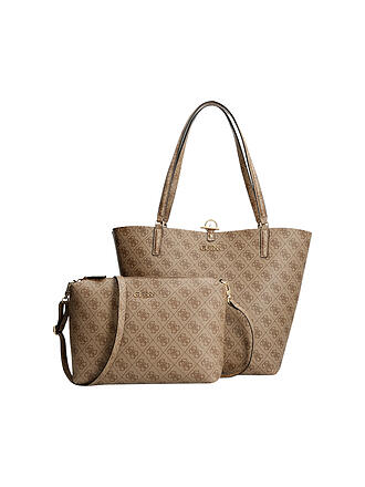 GUESS | Wendetasche - Tote Bag ALBY | beige