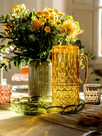 GUZZINI | Krug mit Deckel VANITY 1,75l Saffron Yellow | transparent