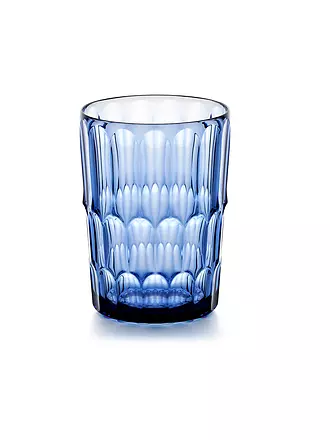 GUZZINI | Trinkglas hoch VANITY 480ml Transparent | blau