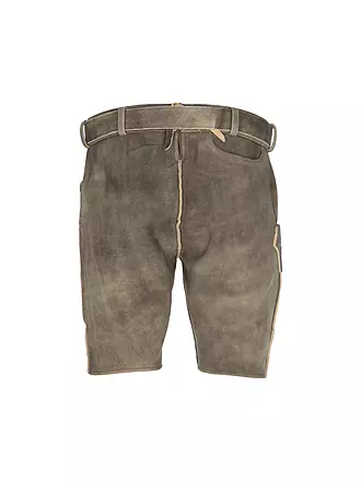 GWEIH & SILK | Lederhose KARLO | braun