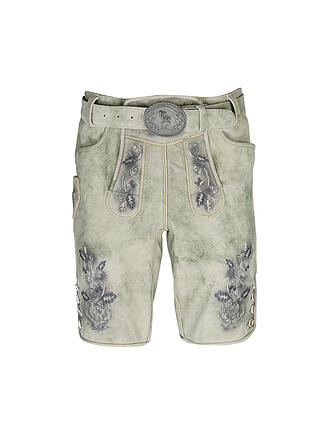 GWEIH & SILK | Lederhose RAPHAEL | beige