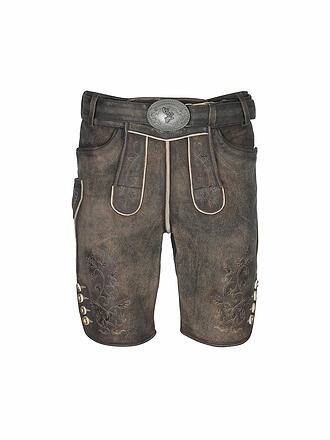 GWEIH & SILK | Lederhose Raphael | braun