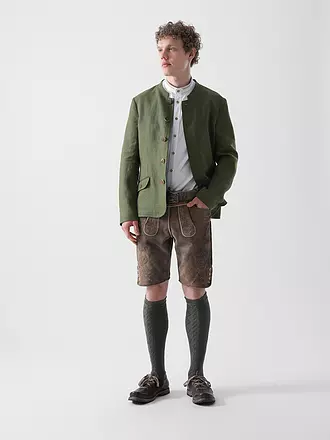 GWEIH & SILK | Lederhose TOBIAS | hellbraun