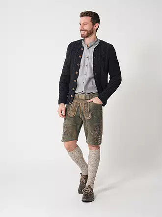 GWEIH & SILK | Trachtenhemd EIBSEE | hellgrau