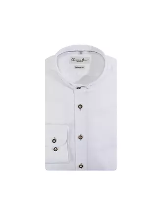 GWEIH & SILK | Trachtenhemd TRAUNSEE | weiss