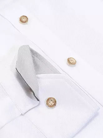 GWEIH & SILK | Trachtenhemd Tailored Fit | weiss