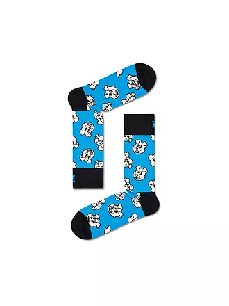 HAPPY SOCKS | Damen Socken 36-40 DOGGO turquoise | türkis