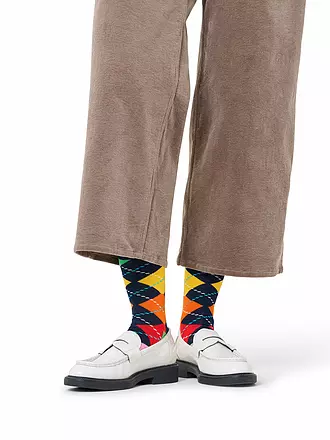 HAPPY SOCKS | Damen Socken ARGYLE 36-40 navy | blau