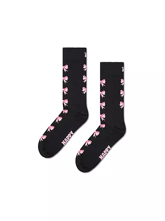 HAPPY SOCKS | Damen Socken BOW 36-40 black | schwarz