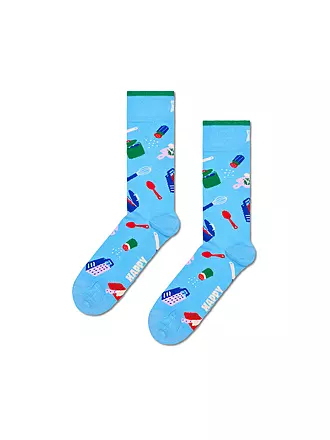 HAPPY SOCKS | Damen Socken COOKING 36-40 light blue | hellblau