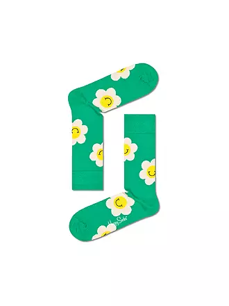 HAPPY SOCKS | Damen Socken DAISY 36-40 green | grün