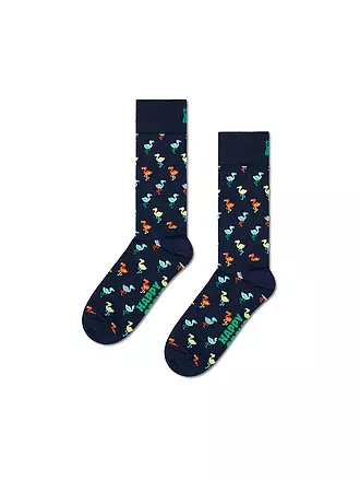 HAPPY SOCKS | Damen Socken FLAMINGO 36-40 navy | dunkelblau