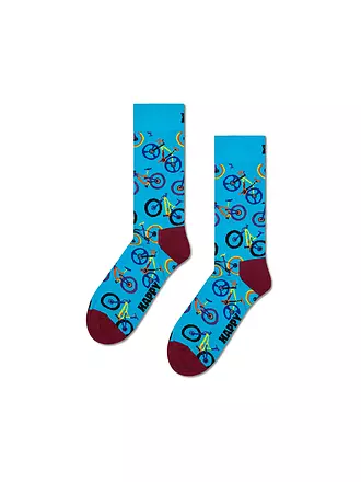 HAPPY SOCKS | Damen Socken MOUNTAIN BIKE 36-40 blue | blau