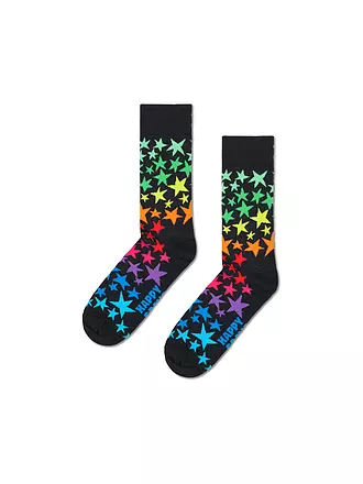 HAPPY SOCKS | Damen Socken STAR CLUSTER 36-40 black | schwarz