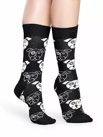 HAPPY SOCKS | Herren Socken DOG black | schwarz