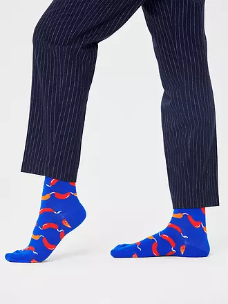 HAPPY SOCKS | Herren Socken SAUSAGE 41-46 medium blue | blau