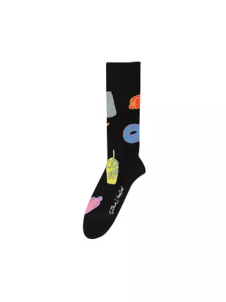 HAPPY SOCKS | Herren Socken THE SIMPSONS 41-46 black | schwarz