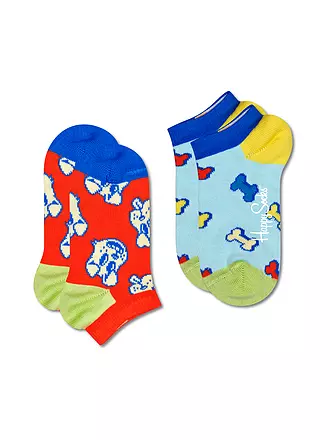 HAPPY SOCKS | Kinder Sneakersocken DOG&BONE 2er Pkg. orange | orange