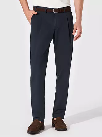 HILTL | Chino Regular Fit PRIMO | dunkelblau