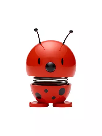 HOPTIMIST | Dekofigur Bee 6,8cm Yellow | rot