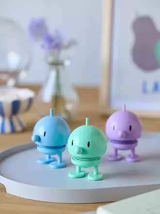 HOPTIMIST | Dekofigur Classic Bumble 7,6cm Mint | lila