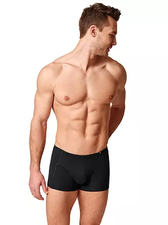 HUBER | Pants white | schwarz