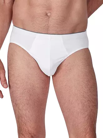 HUBER | Slip 3er Pkg Just Comfort Weiss | blau