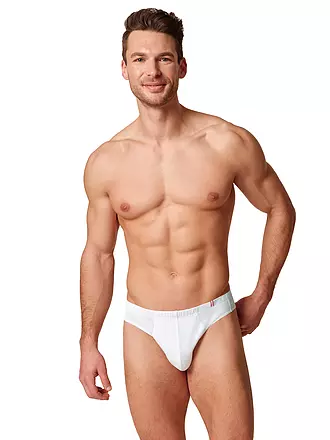 HUBER | Slip white | schwarz