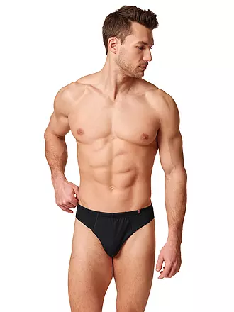 HUBER | Slip white | schwarz