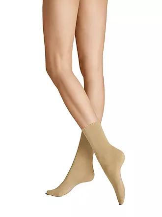 HUDSON | Socken RELAX FINE beige | schwarz