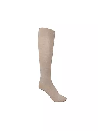 HUDSON | Stutzen RELAX COTTON Beigemel | beige