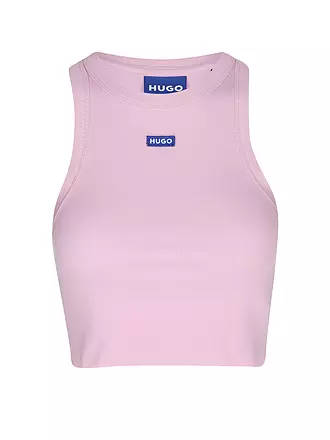 HUGO BLUE | Top Cropped Fit | rosa