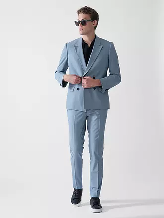 HUGO | Anzughose Slim Fit GETLIN232X | hellblau