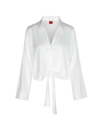 HUGO | Blusenshirt ERRIKA | weiss