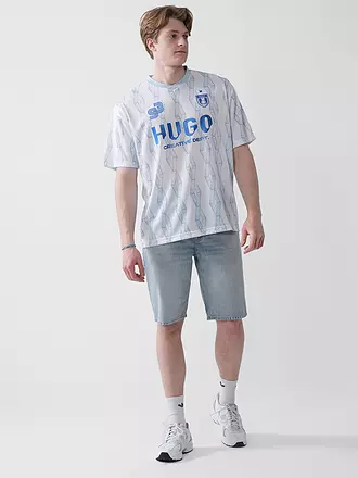 HUGO | Jeansshorts | hellblau